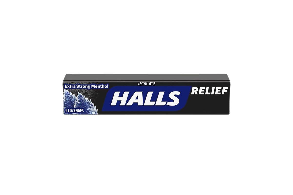 Halls Menthol Extra Fort 9pcs