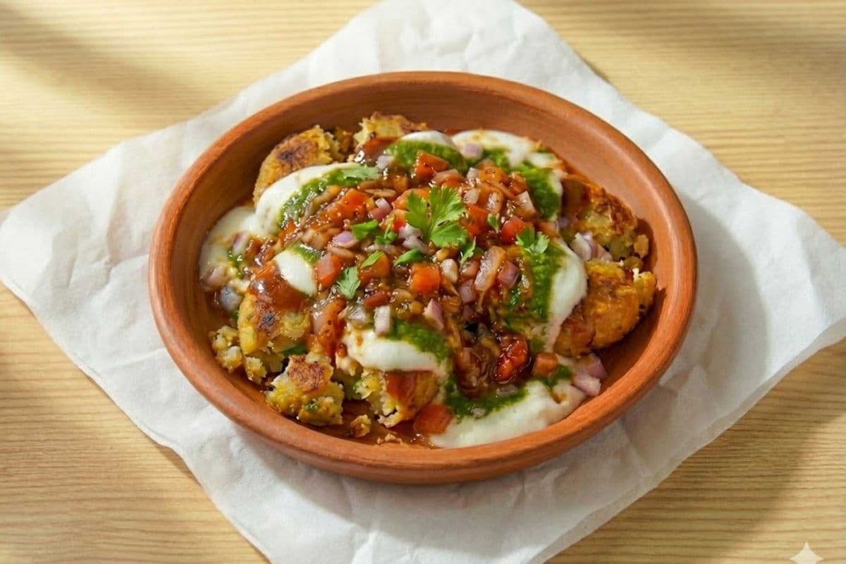 Aloo Tikki Chaat