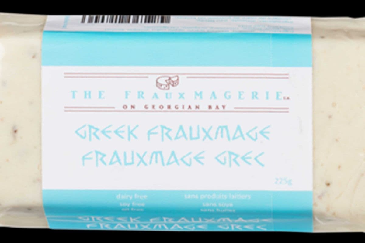 Fauxmagerie fromange végane style grec / greek style vegan cheese