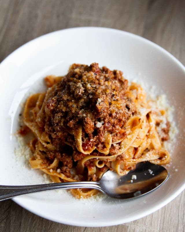 Tagliatelle al Ragu