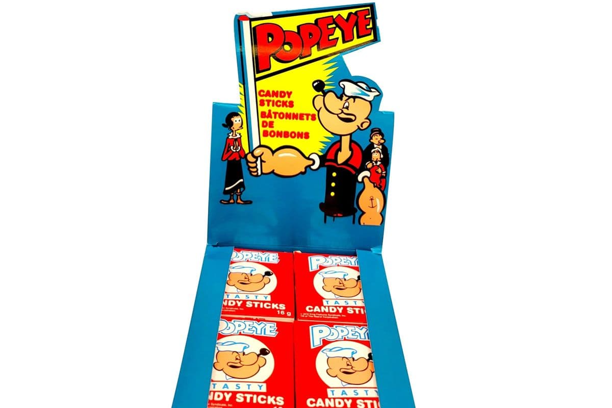 Popeye Candy Sticks
