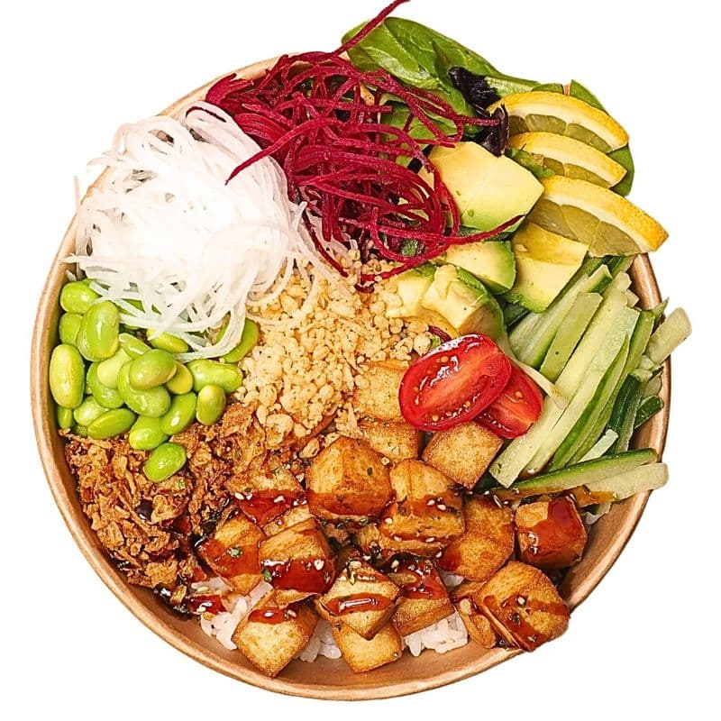 Poké a tofu / Poké with tofu