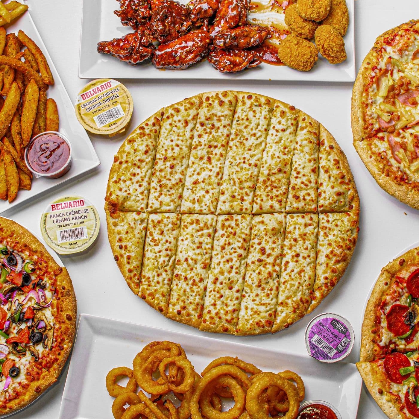 Mega Pizza & Wings