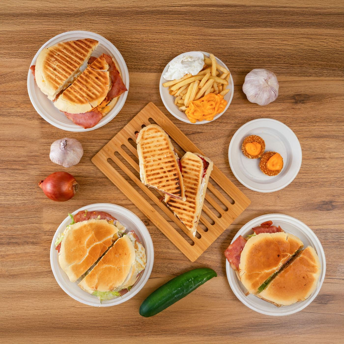 Le comptoir à poutine et panini