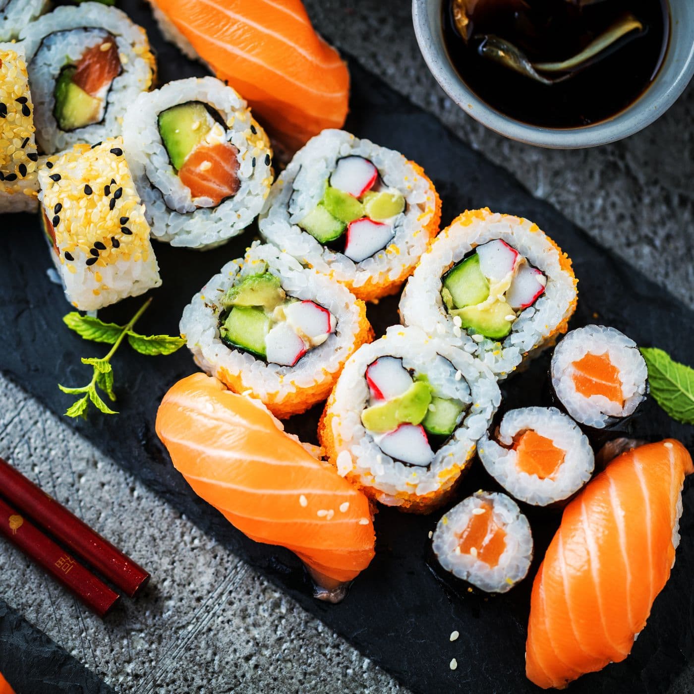 Sushi on Fire