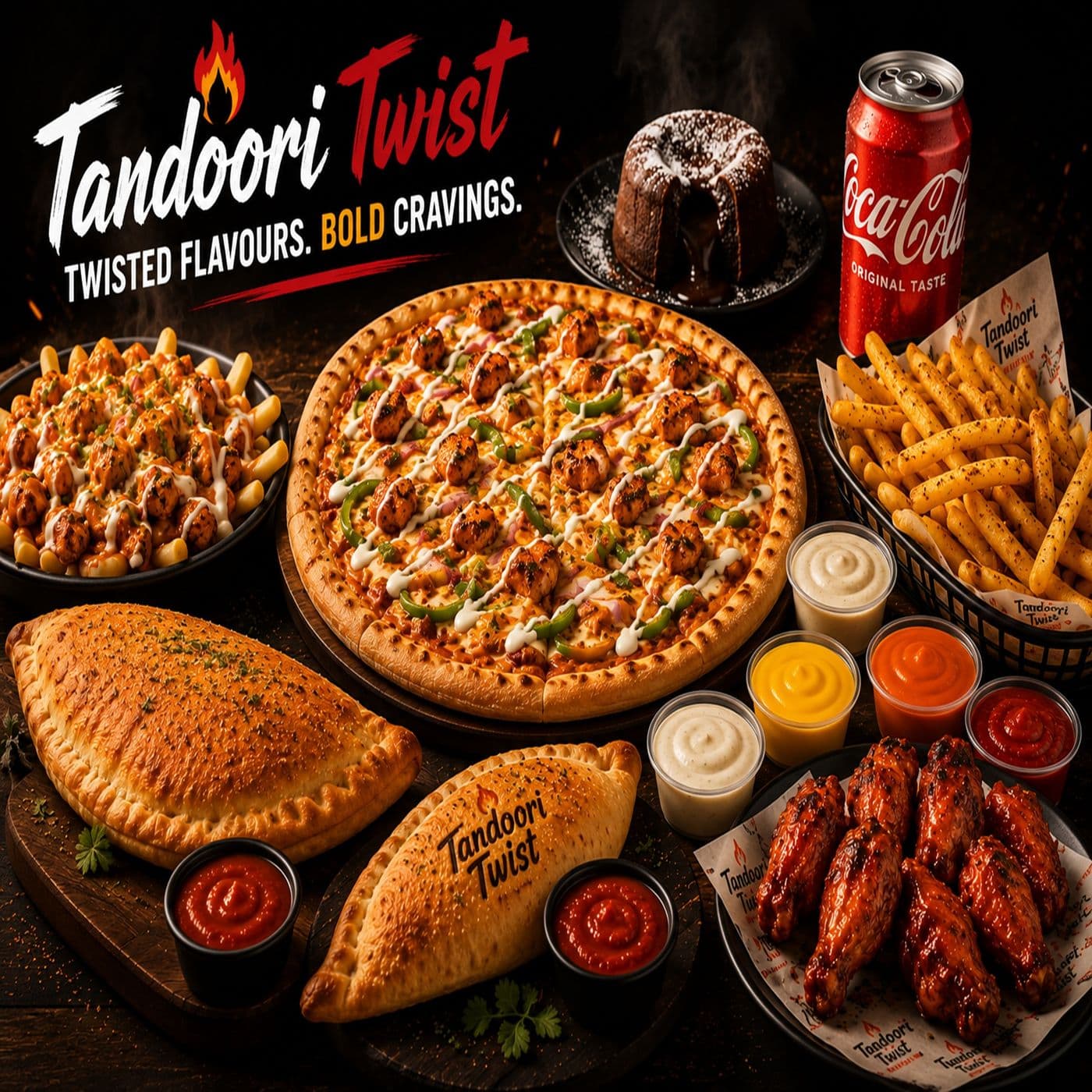 TandooriTwist Pizza 