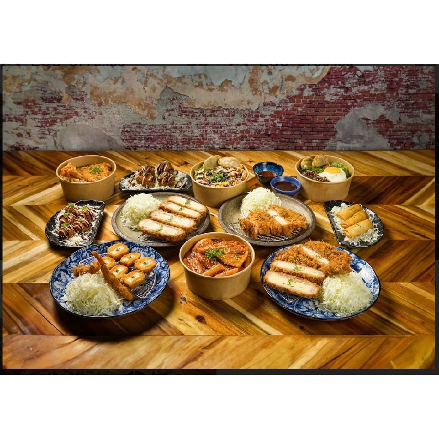 Ukatsu & VicCuP (Japanese Cutlet & Korean Rice Bowl)