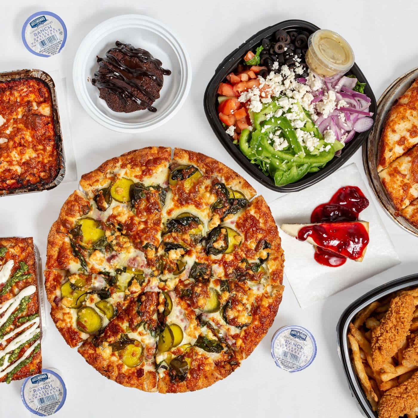 Red Top Pizza & Broasters Chicken - Detroit Style