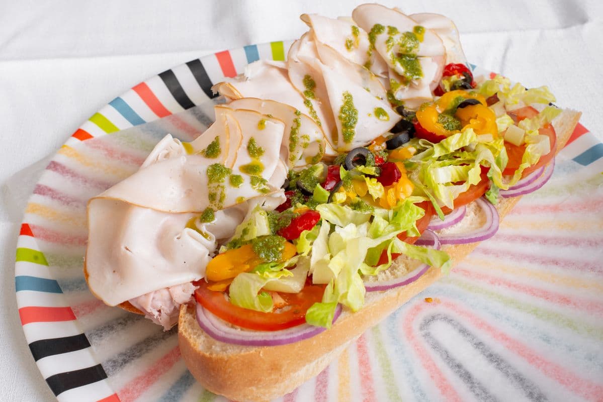 3. Six-Inch Golf Club Turkey Panini
