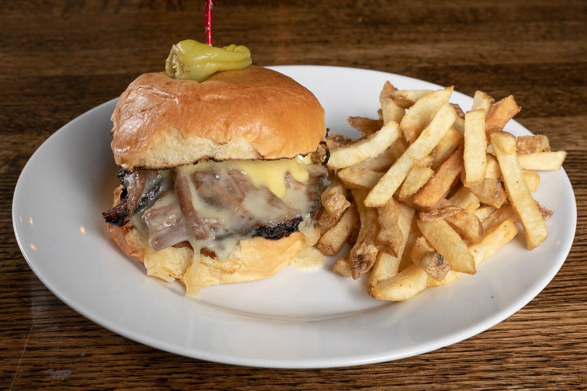Taking Care of Brisket Sandwich
