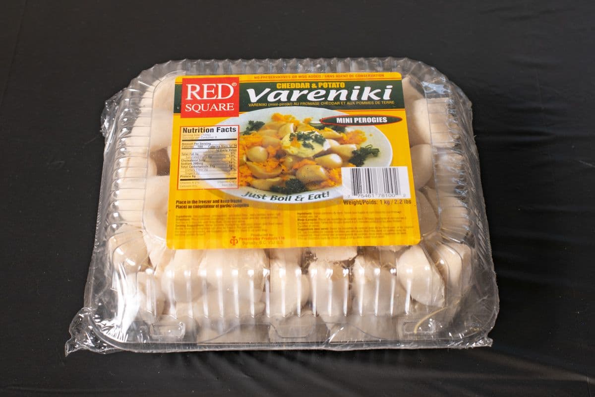 Cheddar Cheese and Potato Vareniki/ Perogies (1 kg)