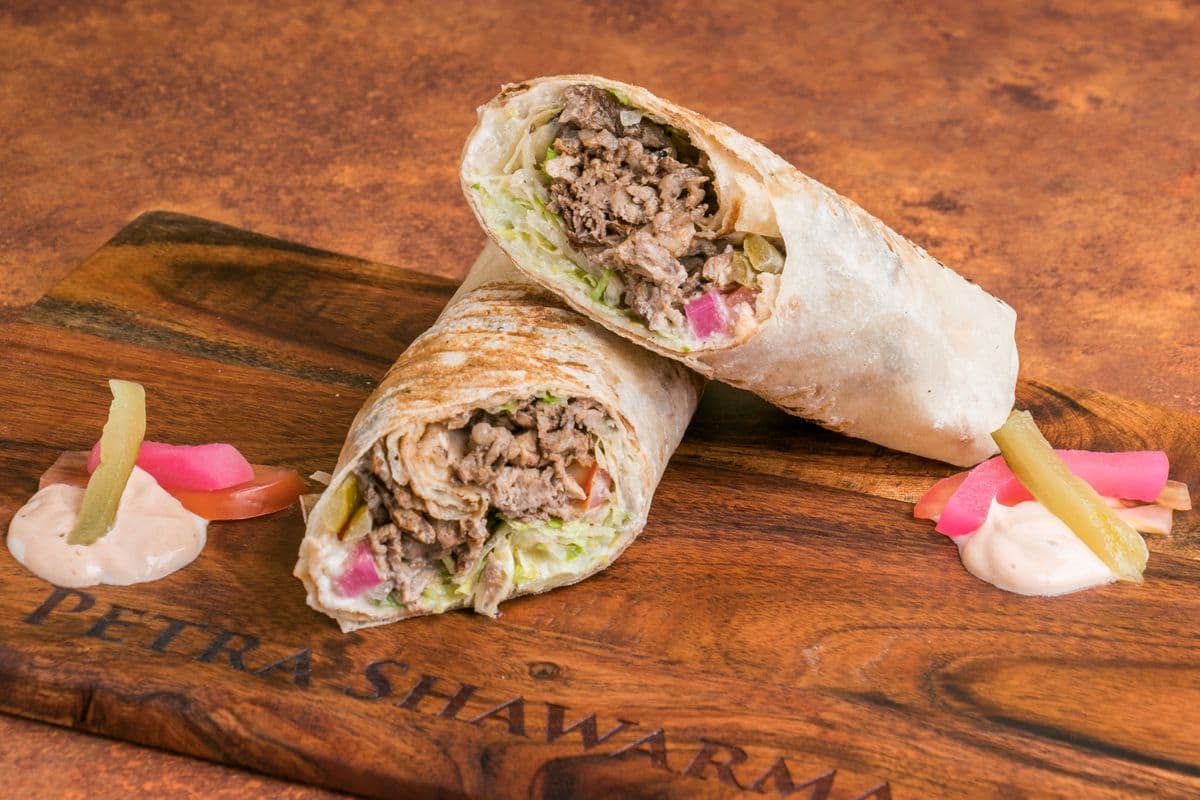 Beef Shawarma Wrap (Large)