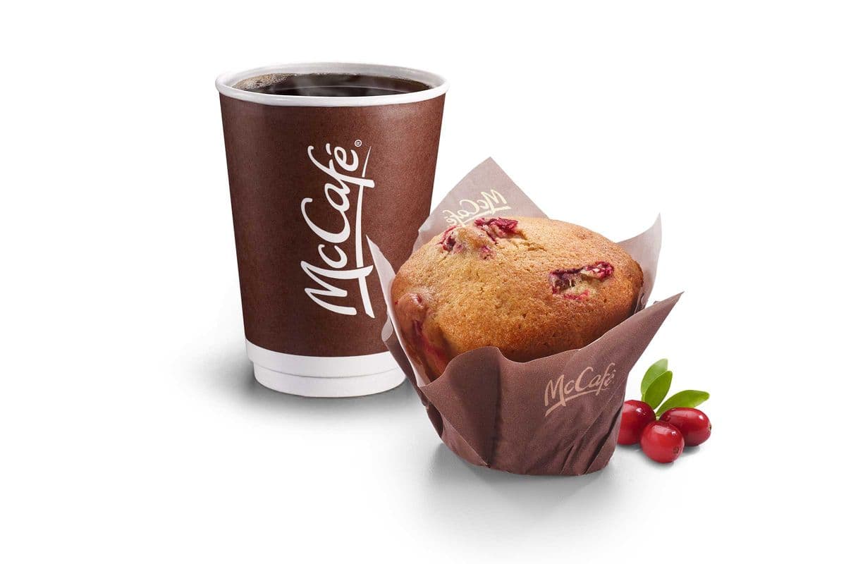 Cranberry Orange Muffin Pairing [360.0 Cals]