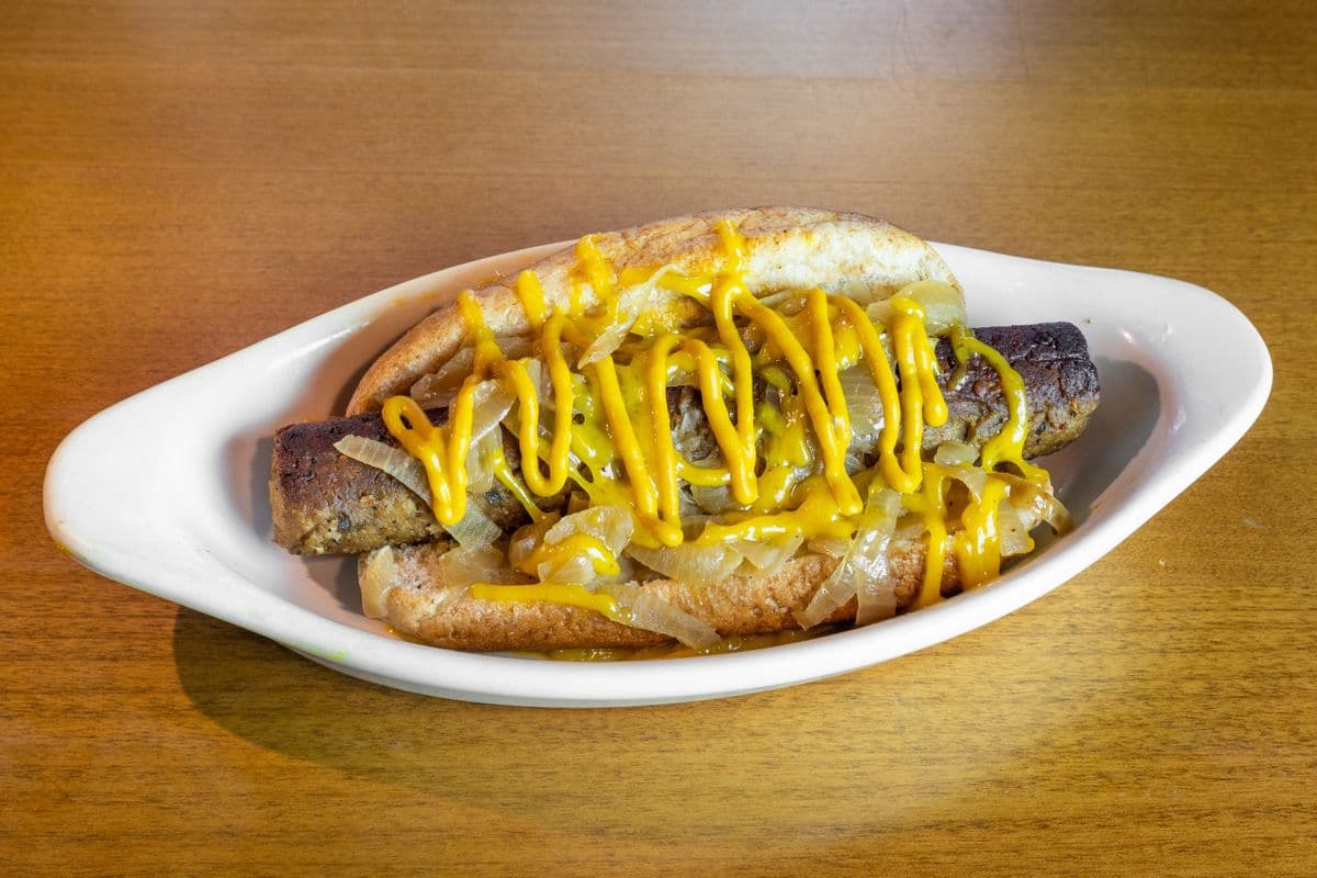 1. Veg-Talian Sausage Bun