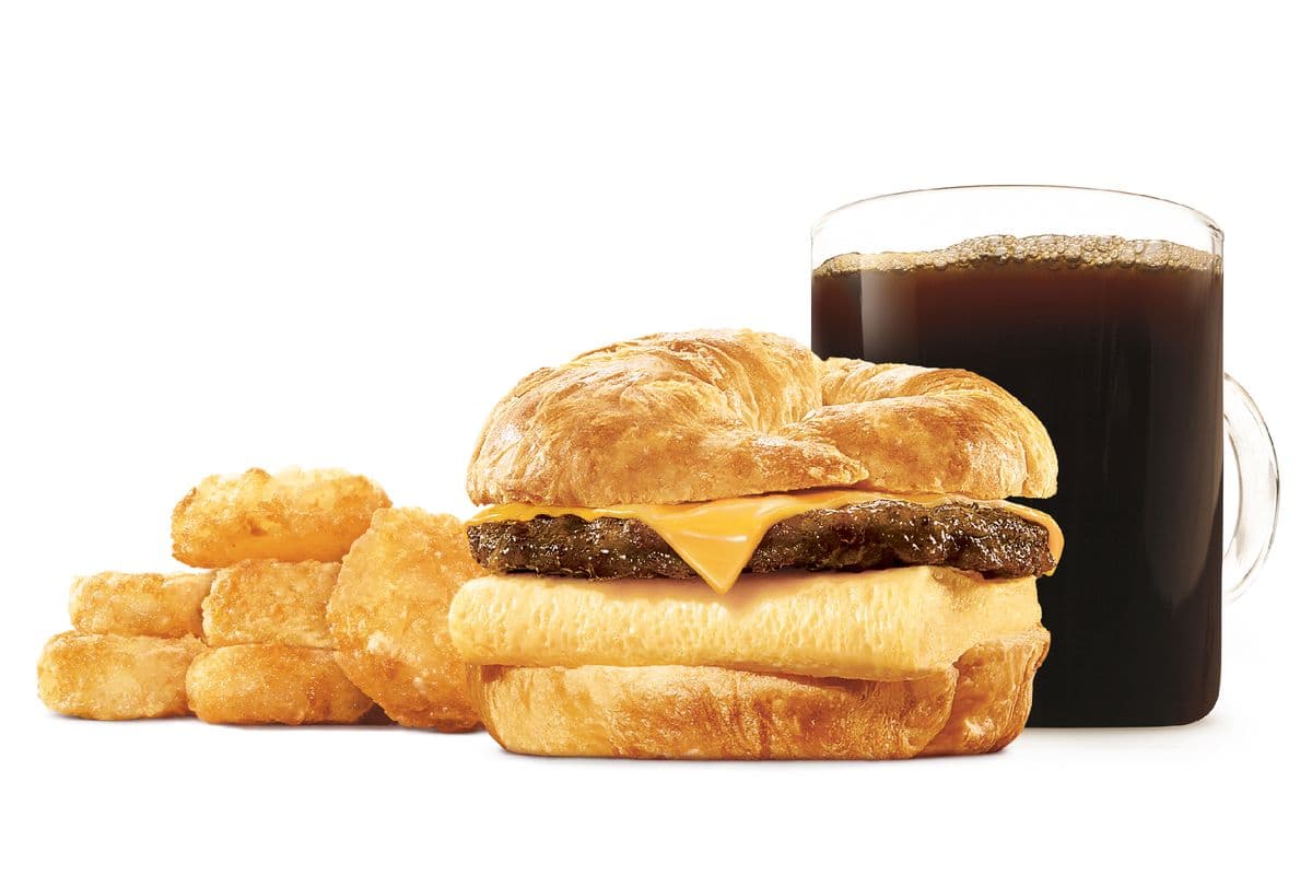 Sausage, Egg, & Cheese CROISSAN'WICH® Meal (790-1200 Cals)