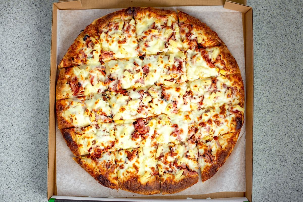 10" Hawaiian Original Thick Pizza