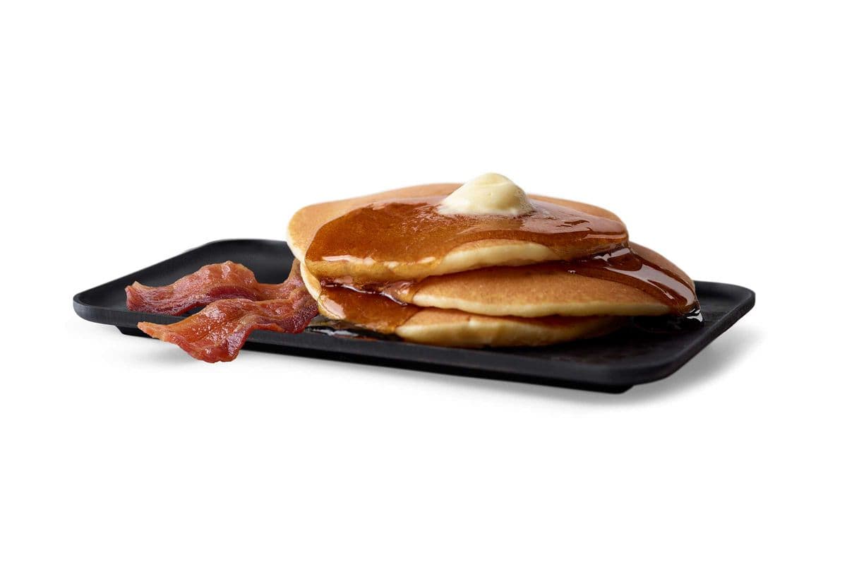 Hotcakes & Bacon [670.0 Cals]