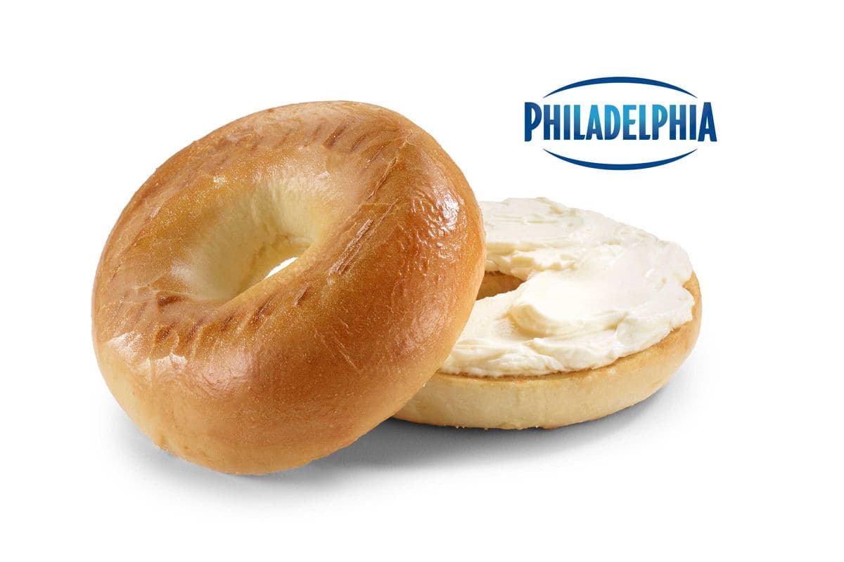Plain Bagel with Regular Cream Cheese Product [370.0 Cals]