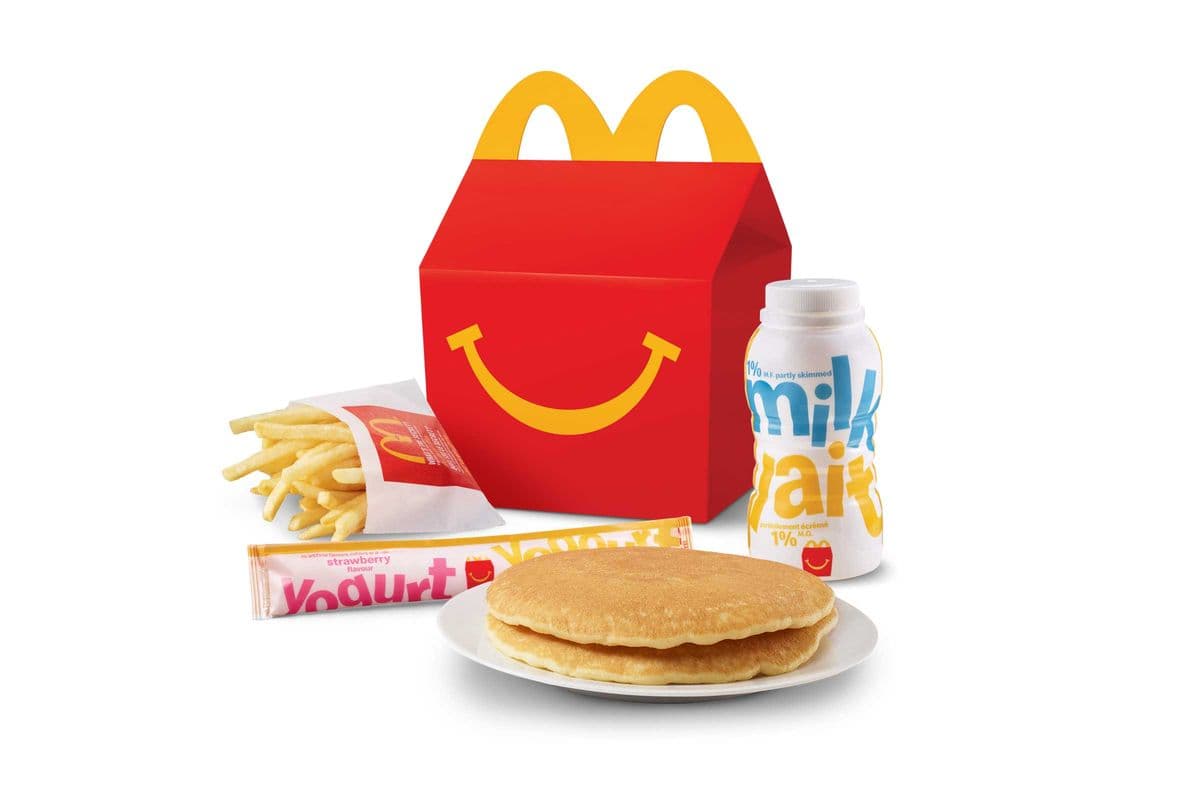 Happy Meal Hotcakes with Small Fries [620-730 Cals]