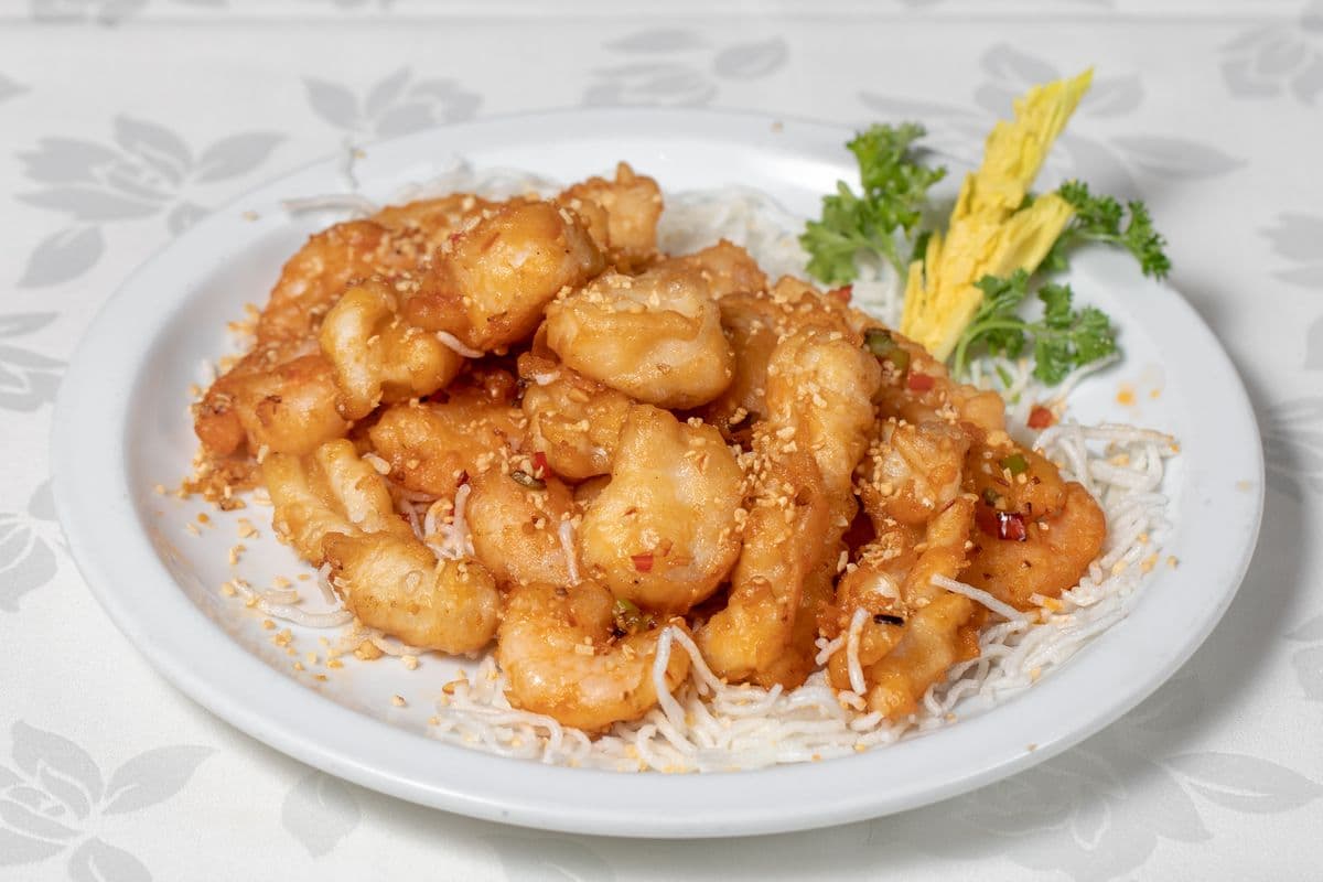 63. Deep-Fried Mixed Seafood with Spicy Salt