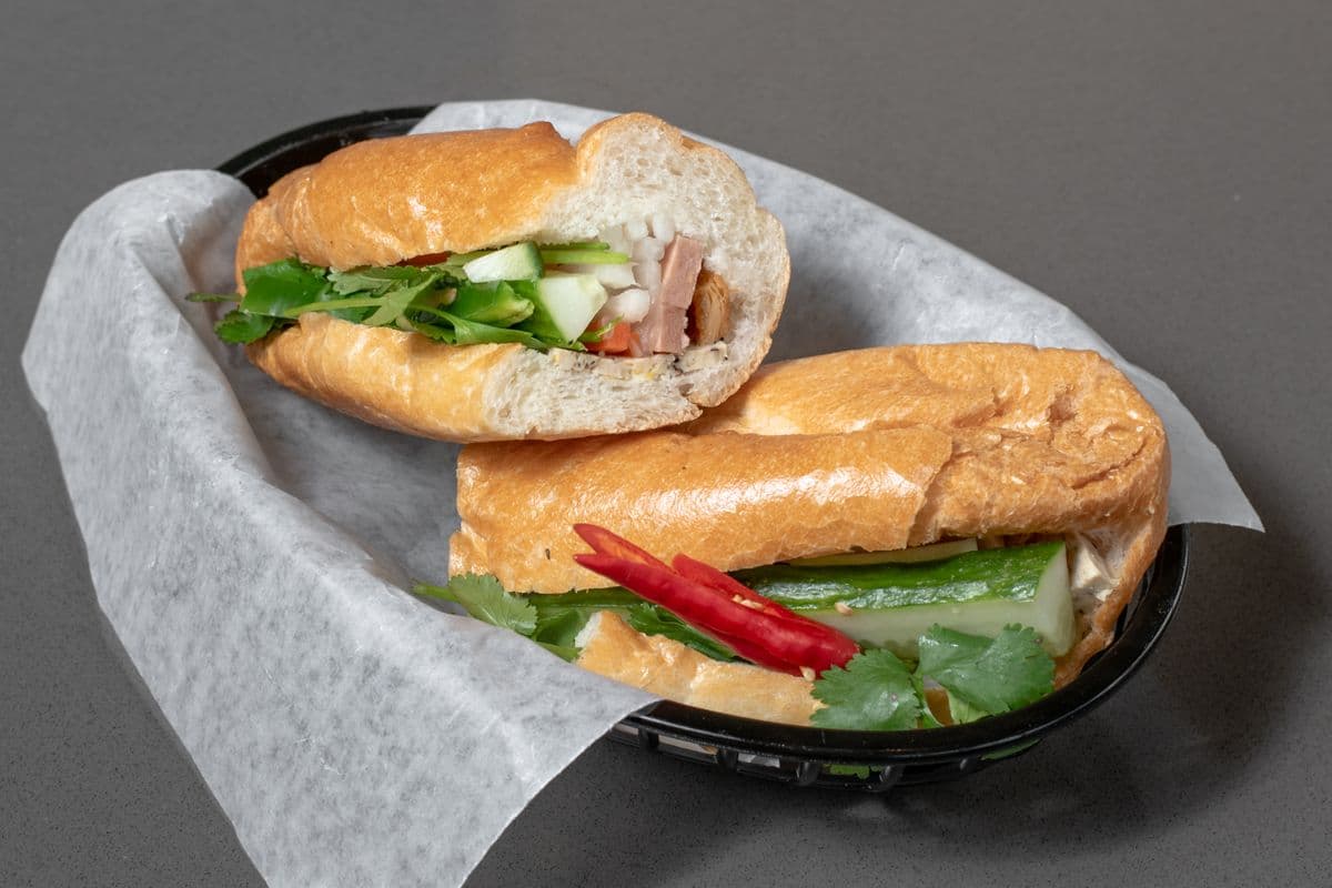 3.  Special Vegetarian Sub - Banh Mi Dac Biet