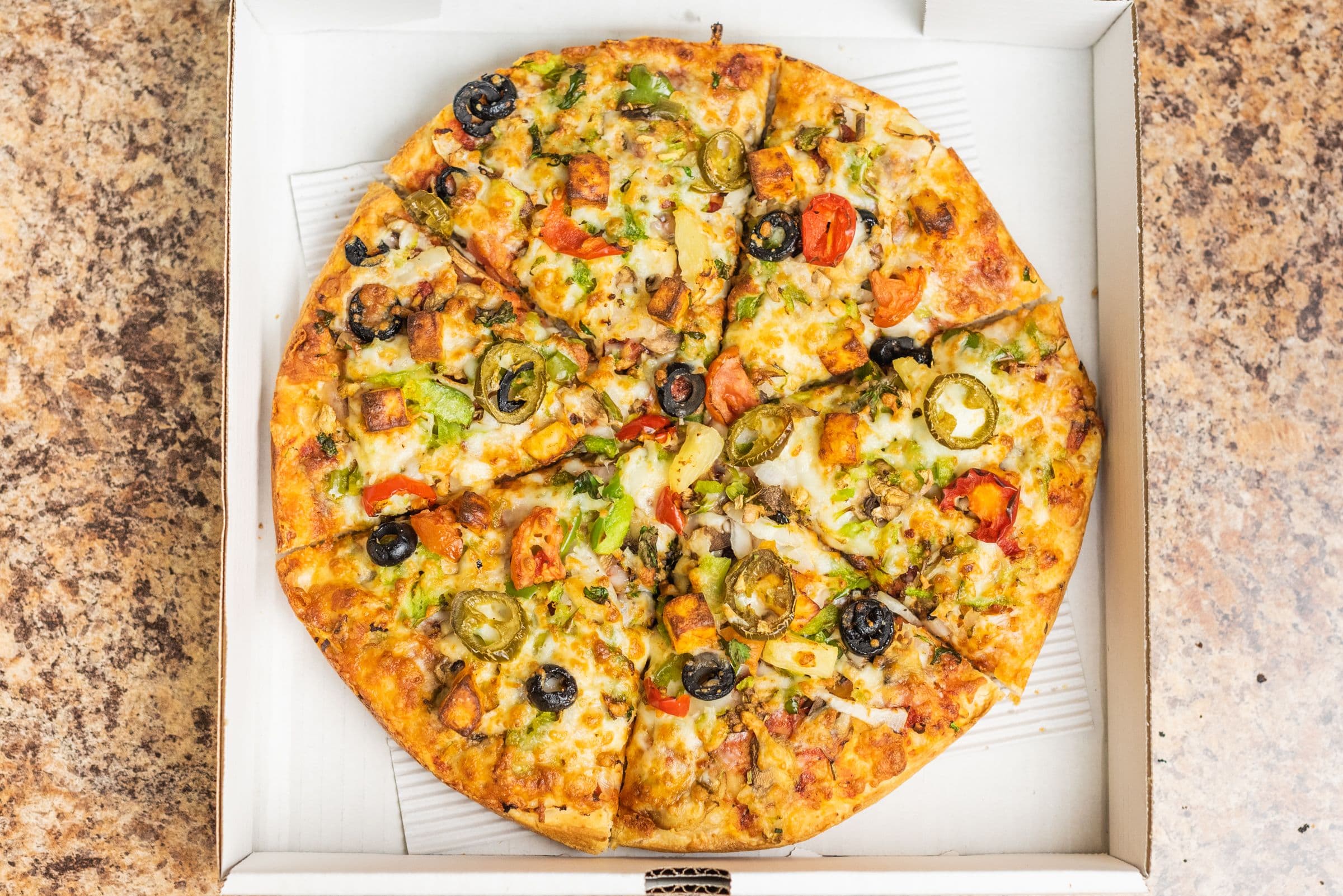 12" Medium Vegetarian Pizza