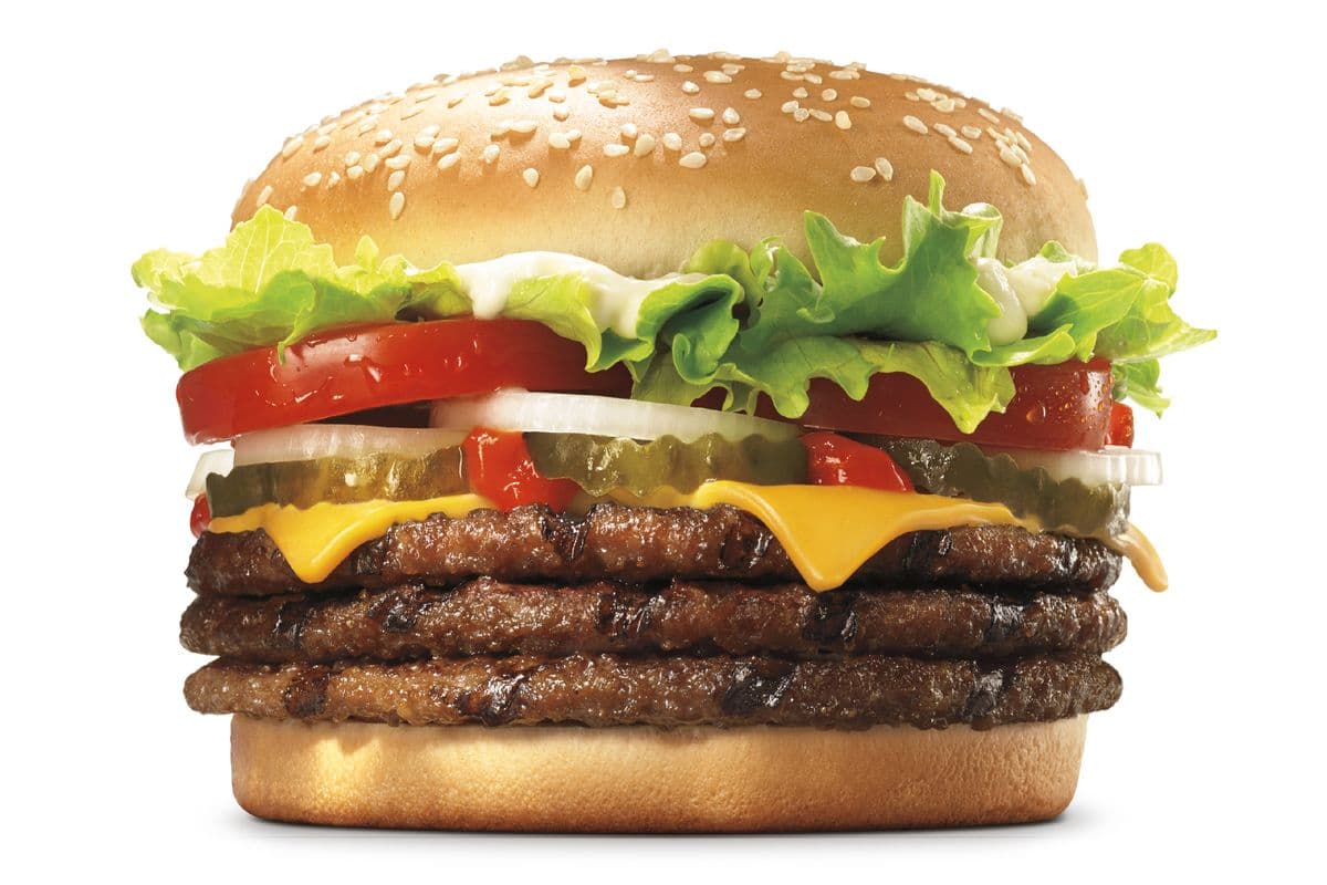 Triple WHOPPER® with Cheese (1220 Cals)