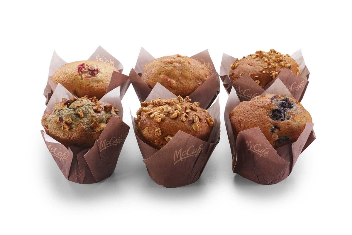 6 Baked Muffins [360-430 Cals]