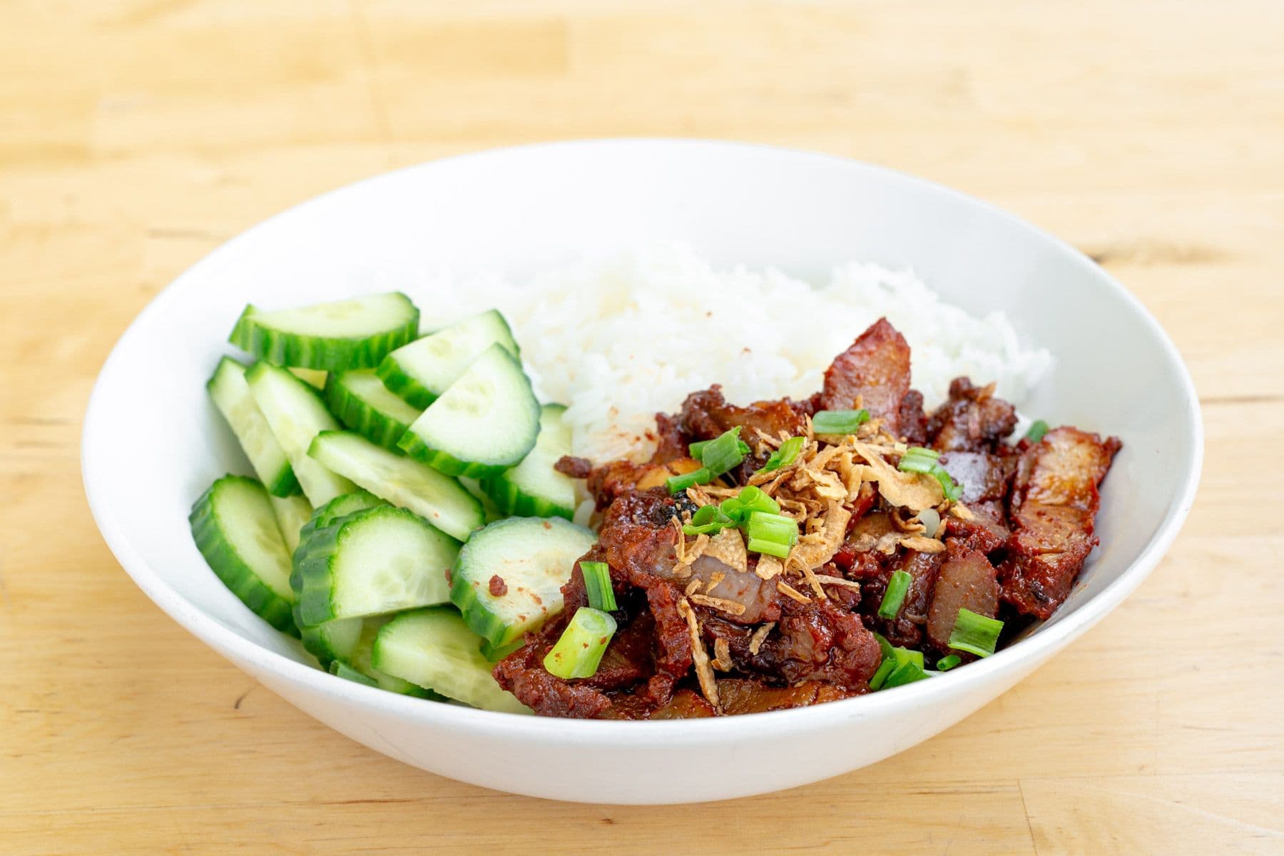 7. Cha Siew Fan (Pork and Rice Dinner)