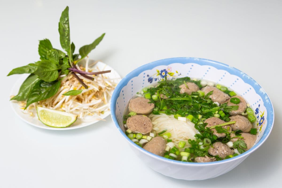 Beef Meatball Pho