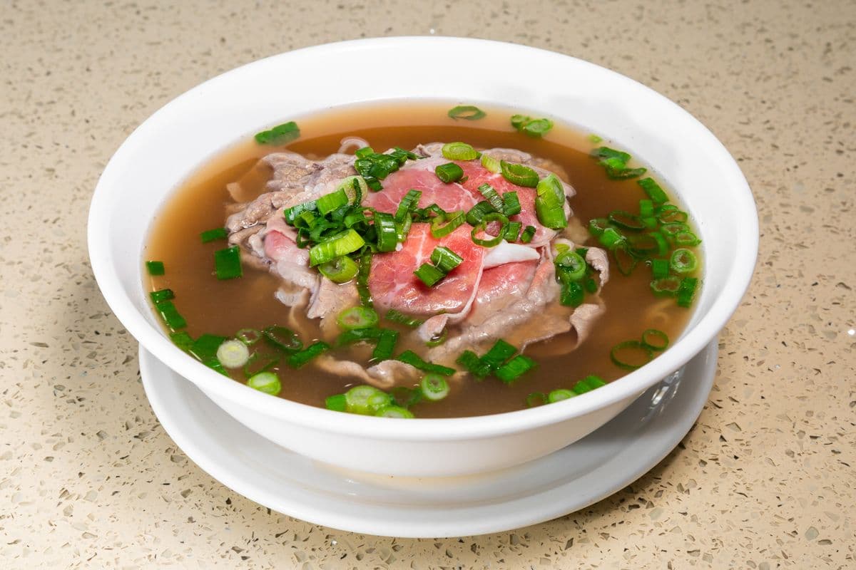 11. Rare Beef Noodle Soup - Pho Tai
