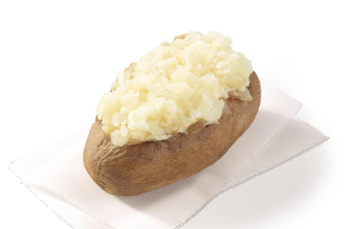 Pomme de terre au four nature / Plain Baked Potato (Cals: 270)