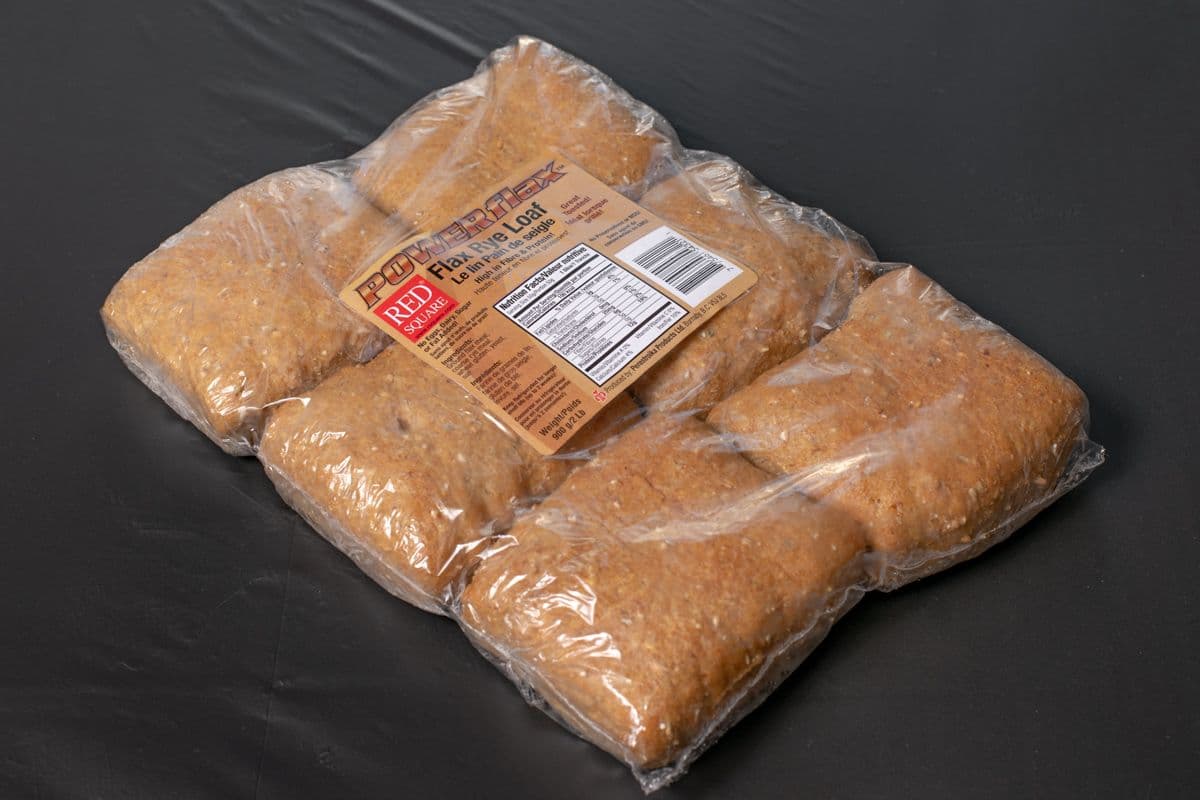 Low-Carb Flax Rye Burger Buns (6 pcs)