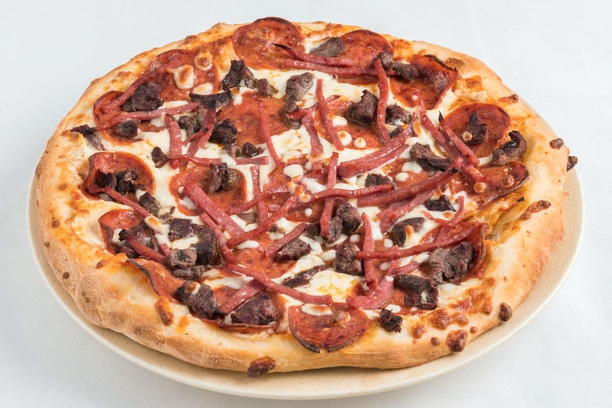 1. 14" Meat Lovers' Pizza