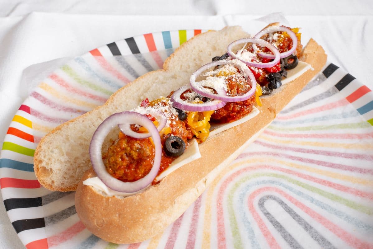 4. Six-Inch That's Amore Panini (Meatball with Marinara Sauce)