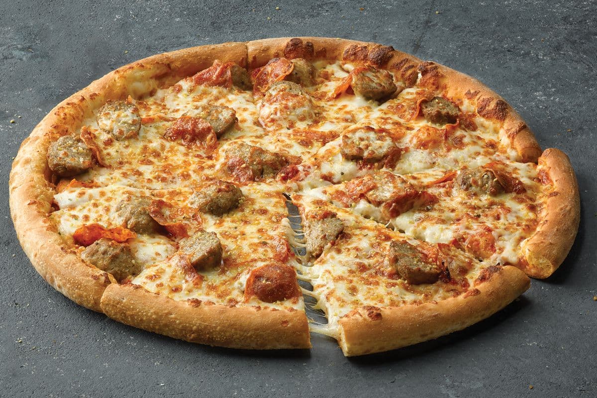 X-Large Meatball Pepperoni Pizza