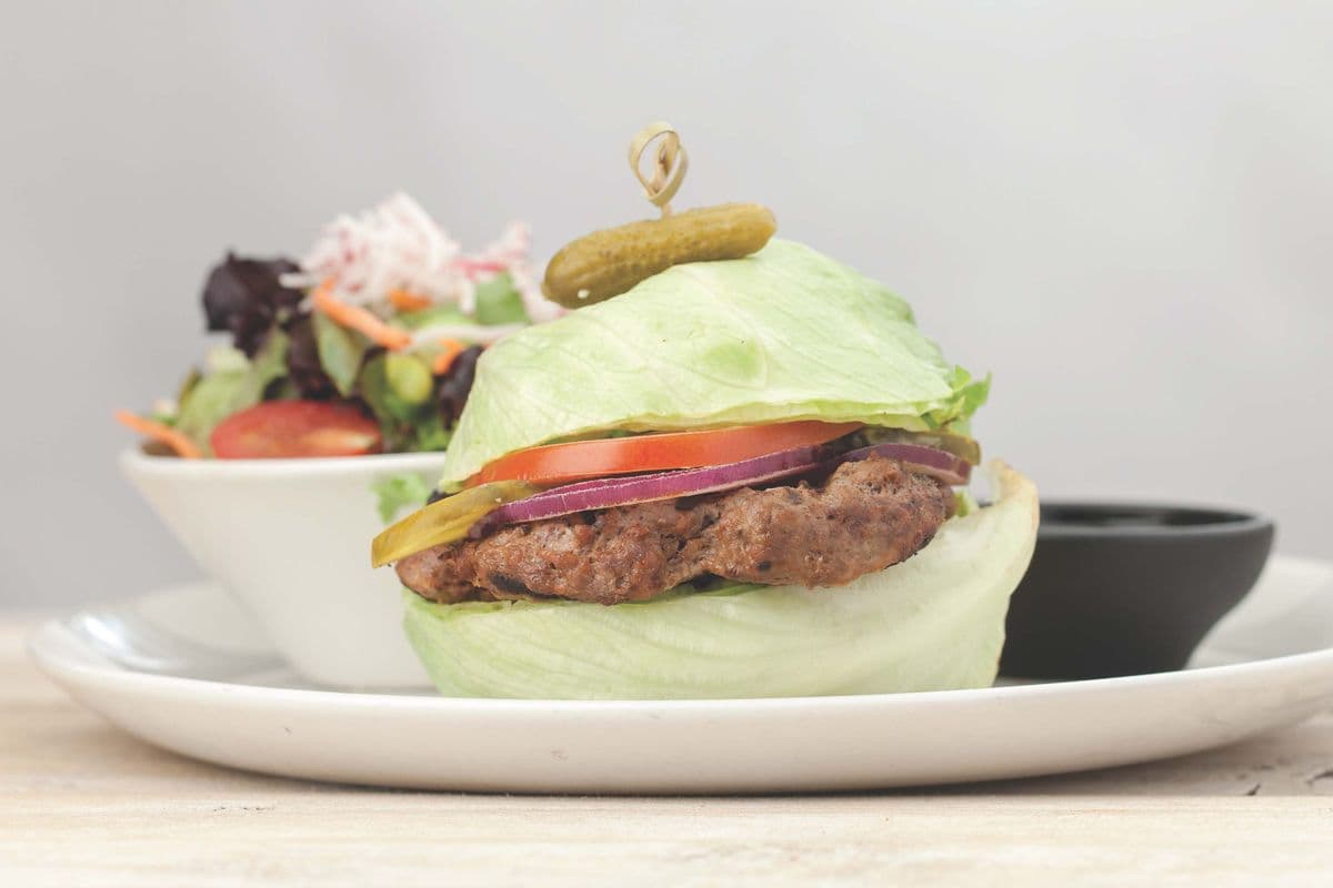 Lettuce "Bun" Burger