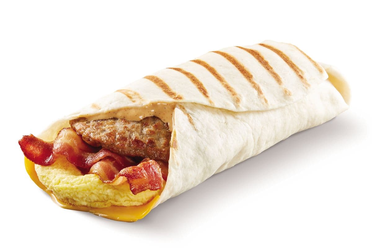 Sausage & Bacon Breakfast Wrap
