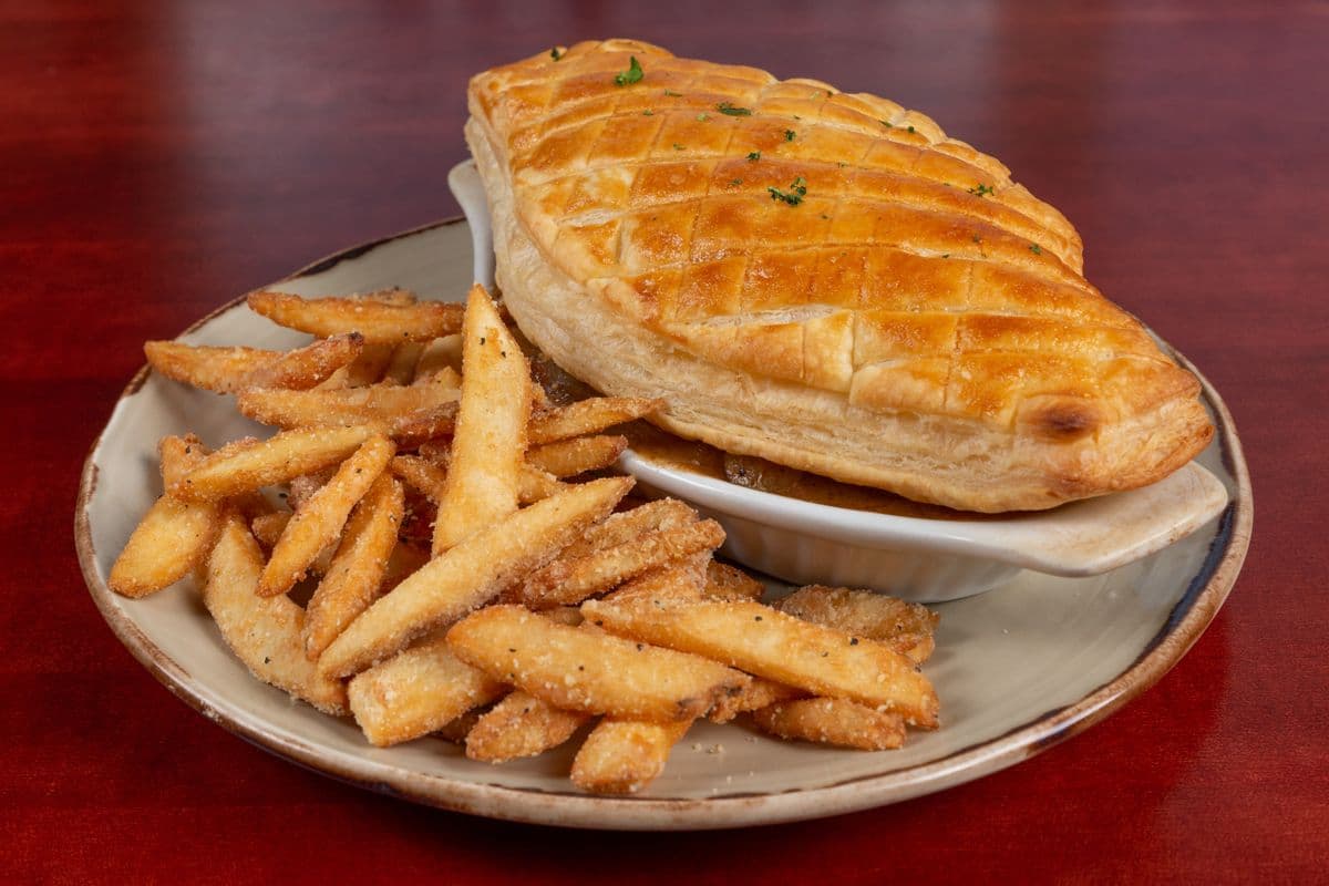 Steak and Mushroom Pie