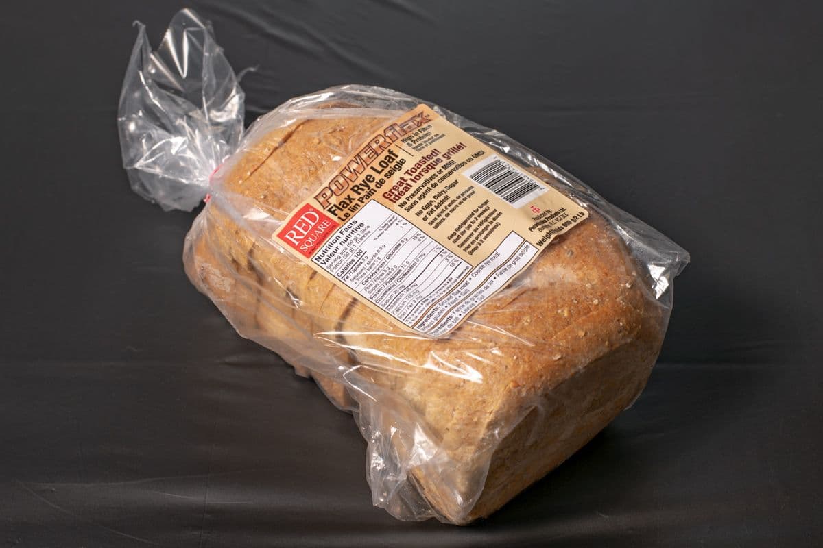Golden Low-Carb Flax Rye Loaf
