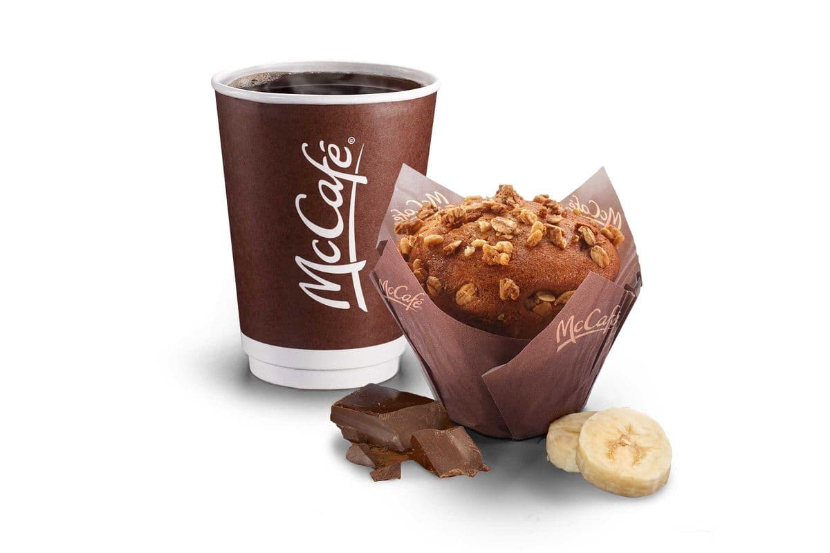 Banana Chocolate Chunk Muffin Pairing [430.0 Cals]