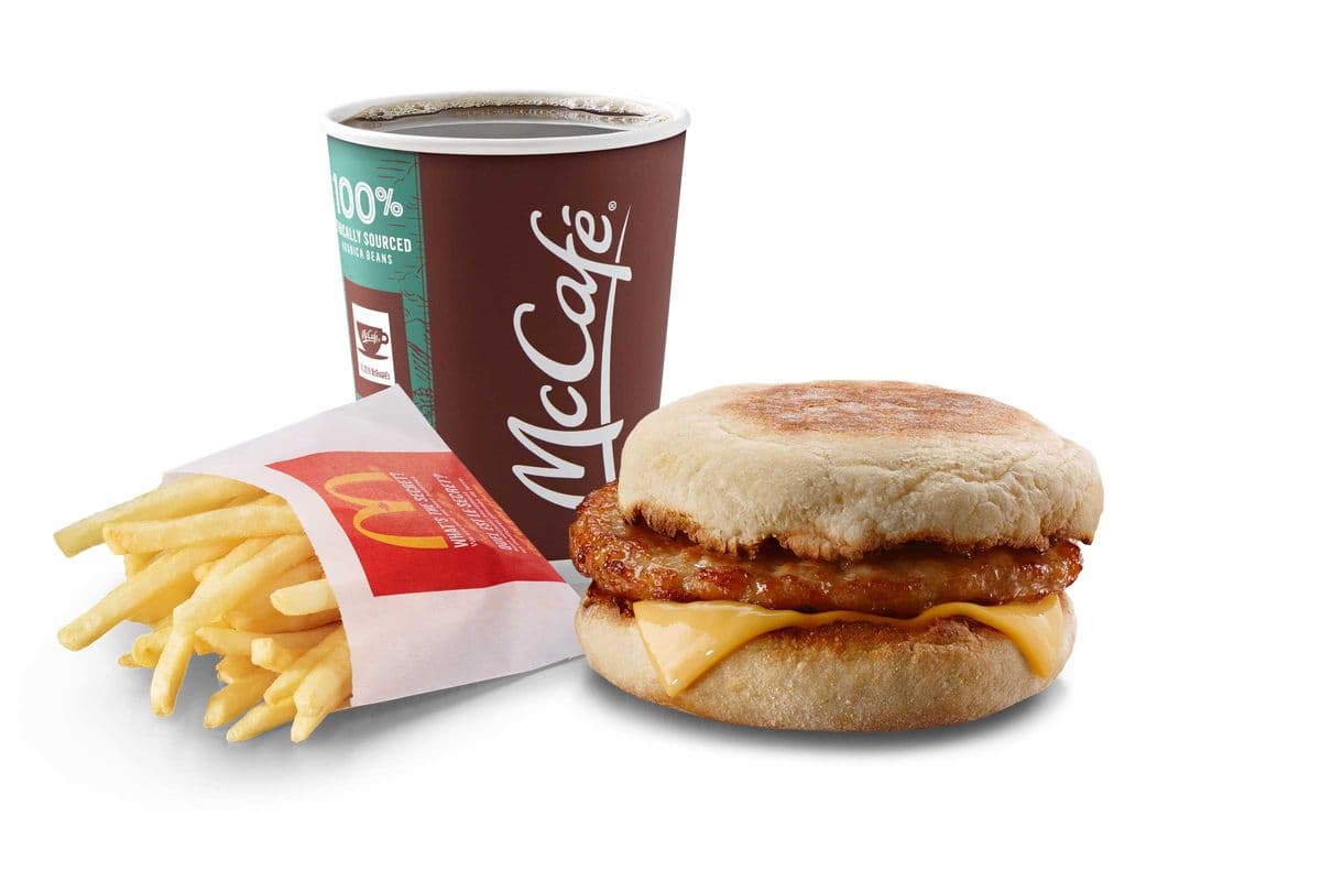 Trio Saucisse McMuffin [613.0 Cal]