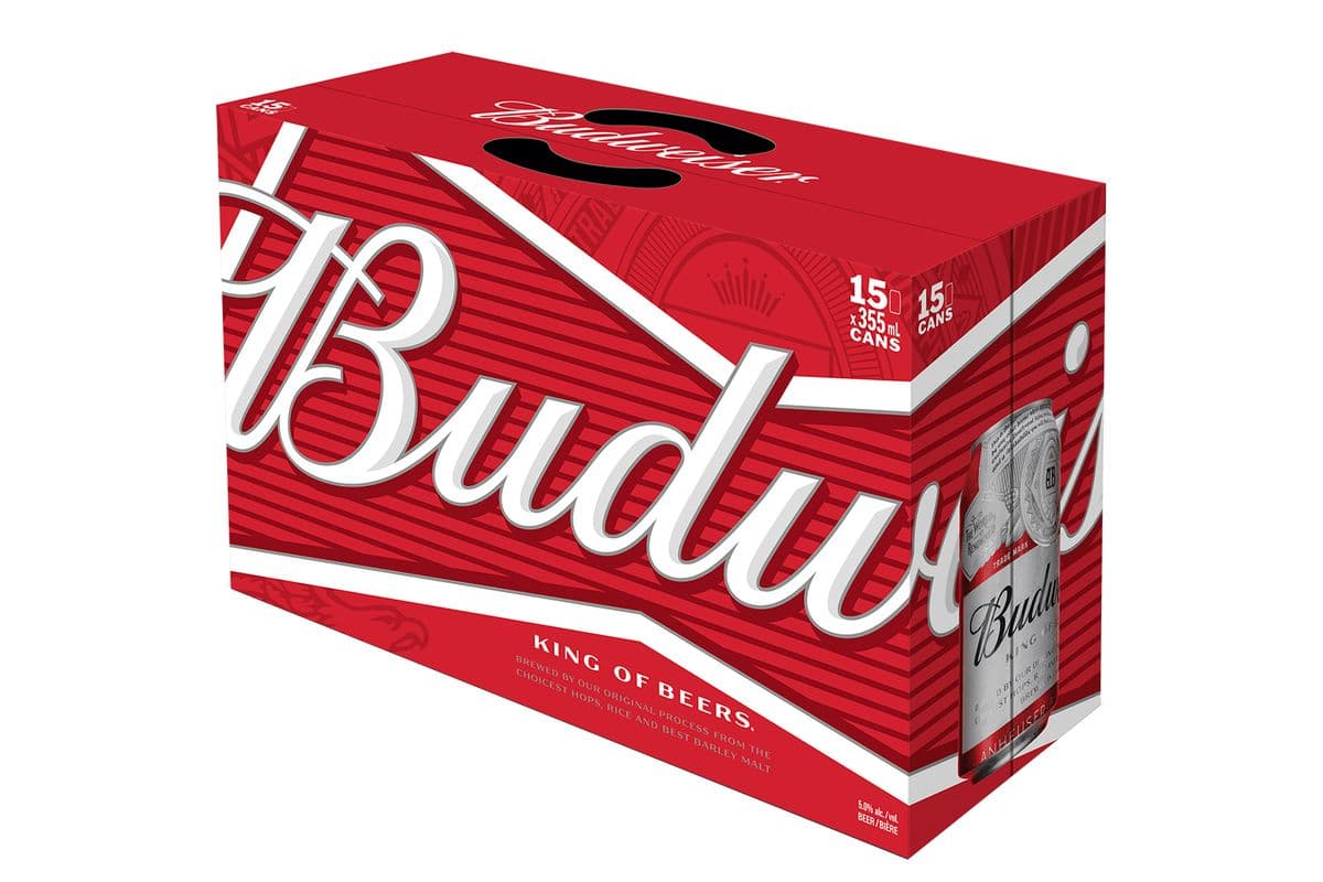 Budweiser (15 x 355 ml cans)