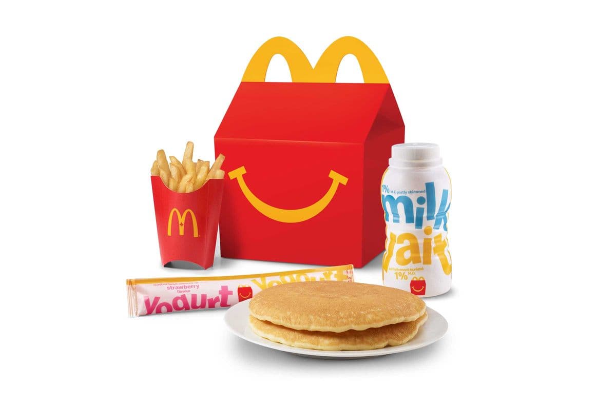 Happy Meal Hotcakes with Mini Fry [500-610 Cals]