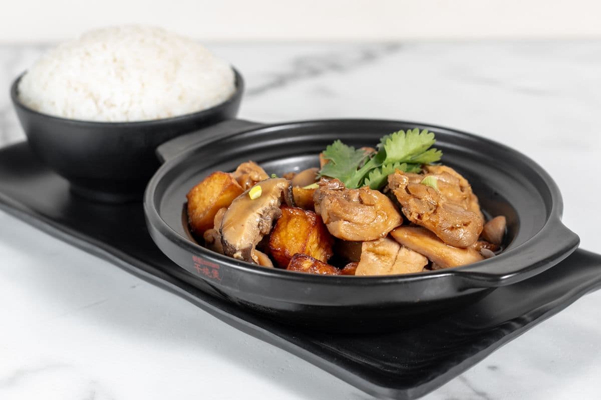 Braised Chicken with Rice
