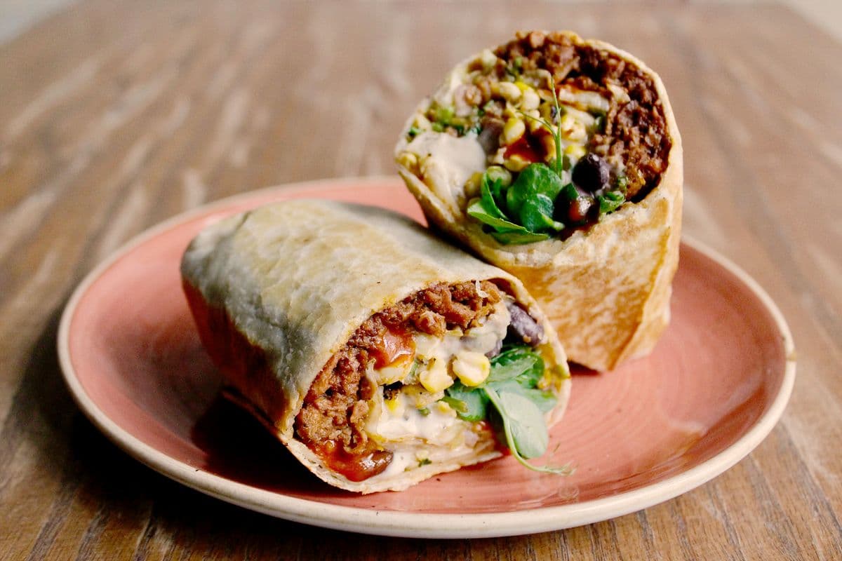 Beyond Meat Vegan Chorizo Burrito