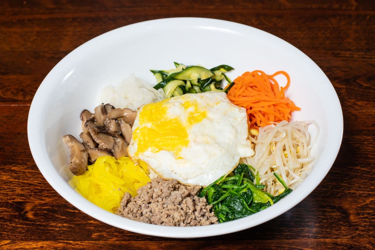 Korean Mixed Rice Bowl - Bibimbap