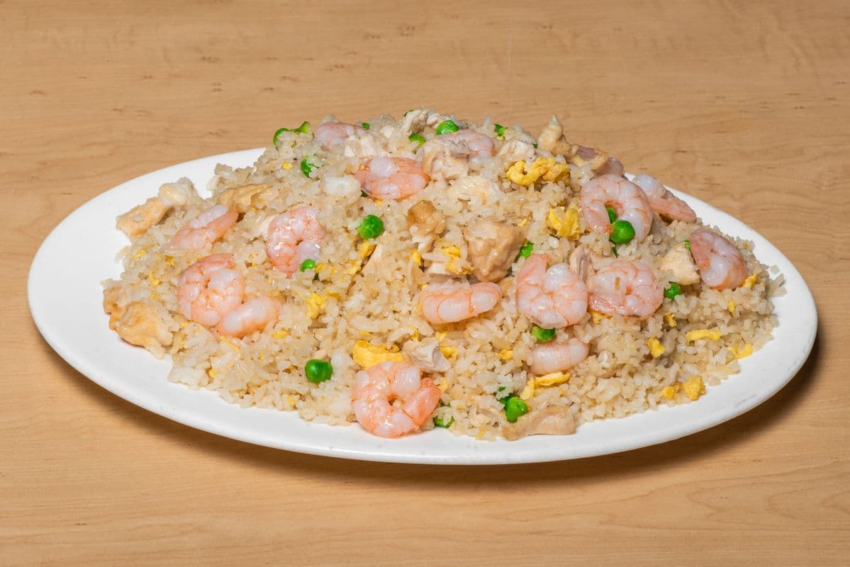117. Special Chicken and Shrimp Fried Rice