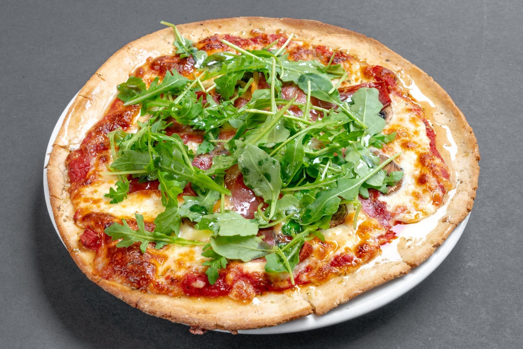 Small Prosciutto Verde Pizza