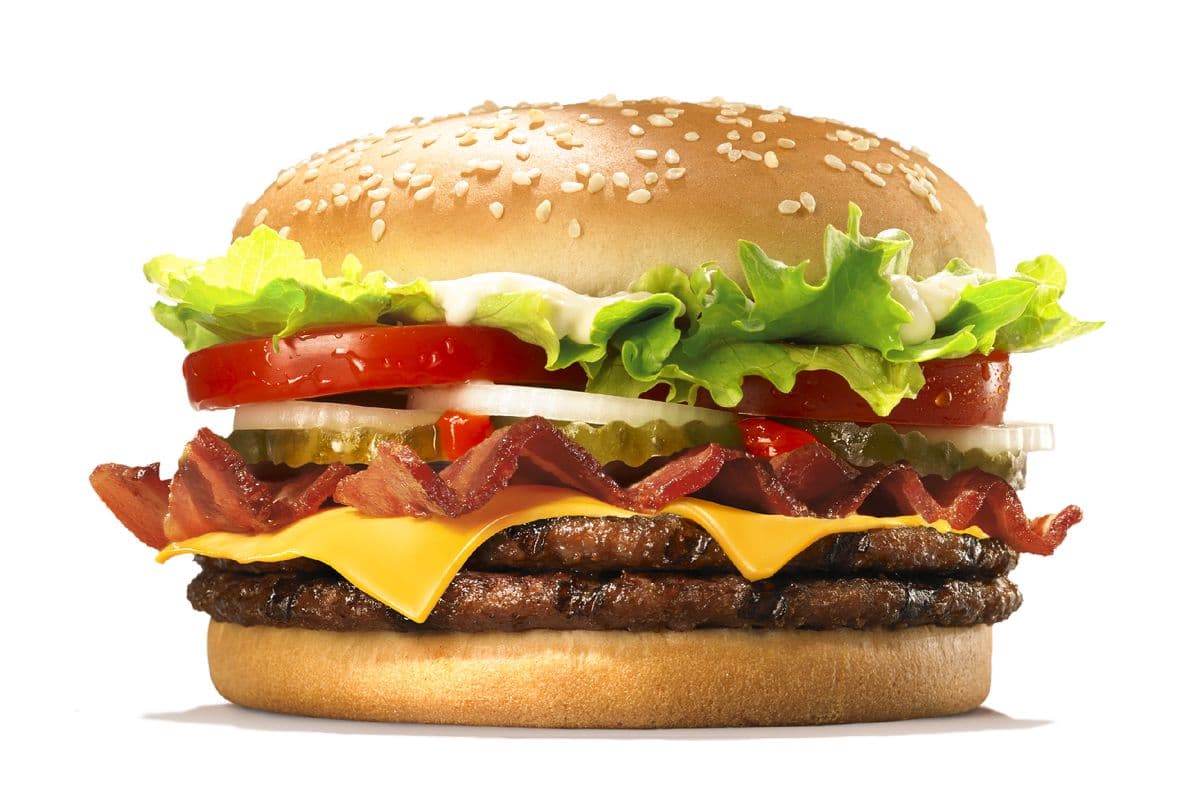 Bacon & Cheese Double WHOPPER® (1060 Cals)